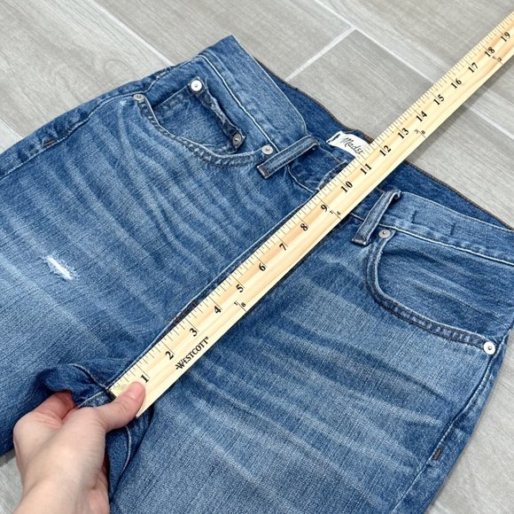 Madewell Rigid High-Rise Skinny The Perfect Vintage Denim Blue Jeans Size 26P - Picture 11 of 15